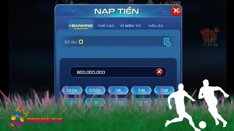 Nạp tiền Win79