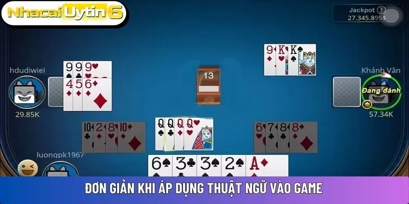Đơn giản khi áp dụng thuật ngữ vào game